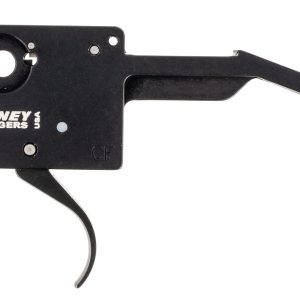Timney Triggers 641C Featherweight Single-Stage Curved Trigger with 3 lbs Draw Weight for Ruger American