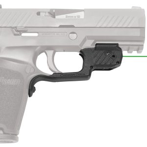 Crimson Trace 0177801 Laserguard  Fits Sig P320 (Except Subcompact)/M17/M18, Green Laser Black Polymer