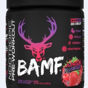 BUCKED UP PRE-WORKOUT BAMF - JUNGLE JUICE 30 SERVINGS
