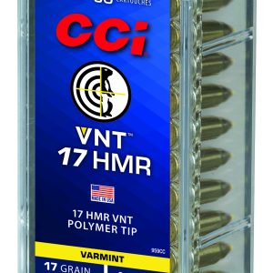 CCI 959CC VNT Rimfire 17HMR 17gr Varmint Tipped 50 Per Box/40 Case