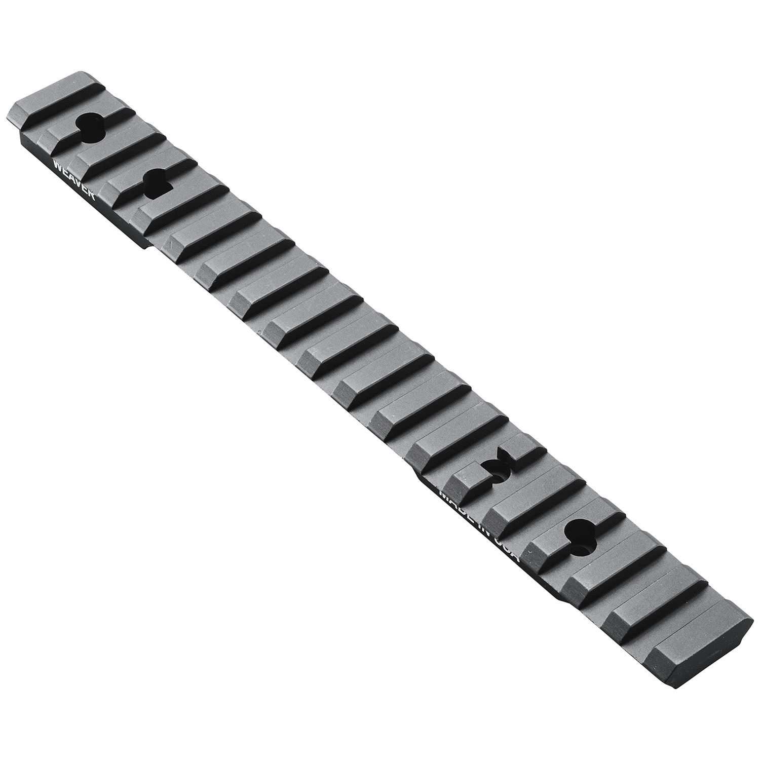 Weaver Mounts 99480 Multi-Slot Base Extended Black Anodized Aluminum Fits Winchester 70 Long Action