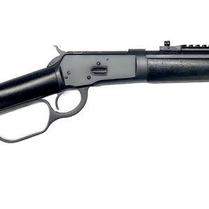 Taylors & Company 220093 1892 Alaskan Take-Down 44 Rem Mag Caliber with 7+1 Capacity, 16" Barrel, Matte Black Metal Finish & SoftTouch Black Synthetic Stock Right Hand (Full Size)