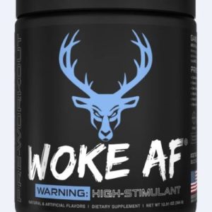 BUCKED UP PRE-WORKOUT WOKE AF - BLUE RAZ 30 SERVINGS