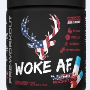 BUCKED UP PRE-WORKOUT WOKE AF - ROCKET POP 30 SERVINGS