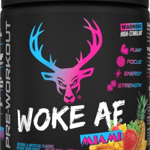 BUCKED UP PRE-WORKOUT WOKE AF - MIAMI 30 SERVINGS