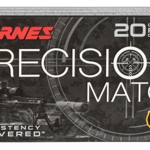Barnes Bullets 30814 Precision Match 6mmCreedmoor 112gr Open Tip Match Boat Tail 20 Per Box/10 Case