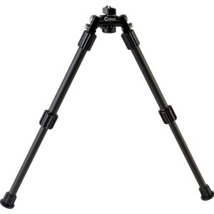 Caldwell 1082223 Accumax Premium M-Lok/Key Mod Bipod 9-13" Black Carbon Fiber