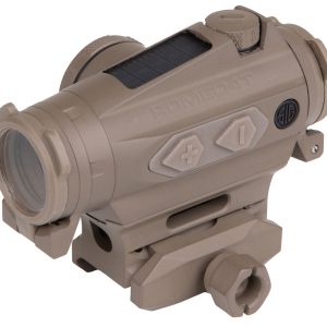 Sig Sauer Electro-Optics SOR43131 Romeo4T Flat Dark Earth 1 x 20 mm 2 MOA Red Ballistic Dot/65 MOA Circle