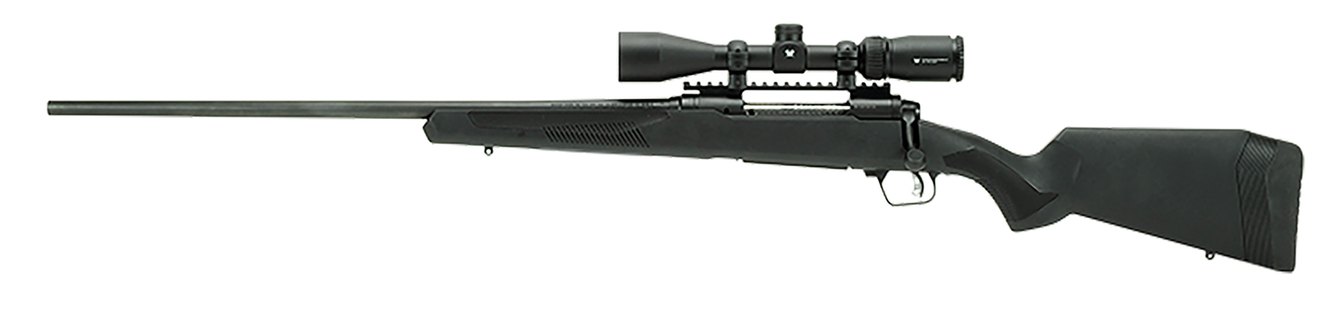 Savage Arms 57326 110 Apex Hunter XP 7mm Rem Mag 3+1 24", Matte Black Metal, Synthetic Stock, Vortex Crossfire II 3-9x40mm Scope, Left Hand