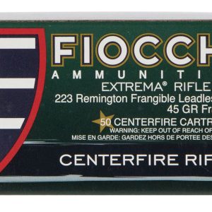 Fiocchi 223FRANG Extrema 223Rem 45gr Lead Free Frangible 50 Per Box/20 Case