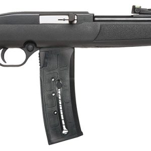 Mossberg 37073 702 Plinkster Full Size 22 LR 25+1 18" Blued Steel Barrel, Blued 3/8" Dovetail Receiver, Black Fixed Synthetic Stock, Right Hand