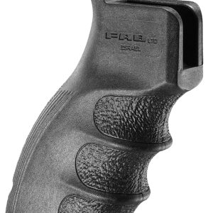 FAB Defense FXAG43B AG-43 Tactical Ergonomic Pistol Grip for AR-15/ M16/ M4 Black Polymer