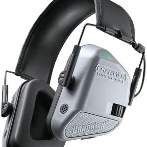 Champion Targets 40978 Vanquish Muff Over the Head Rechargeable Li-ion Gray/Black