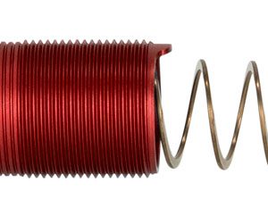 Strike ARSPRESLICKRED Buffer Tube AR Pistol Platform Red Anodized Aluminum Handgun