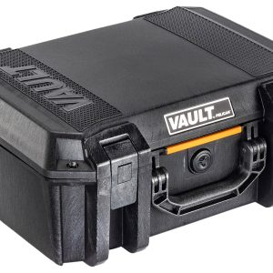 Pelican VCV300 Vault Case Large Black Polymer Holds 2 Handguns