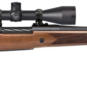 Mossberg 28059 Patriot 25-06 Rem Caliber with 5+1 Capacity, 22" Fluted Barrel, Matte Blued Metal Finish & Walnut Stock Right Hand (Full Size) Includes Vortex Crossfire II 3-9x40mm Scope
