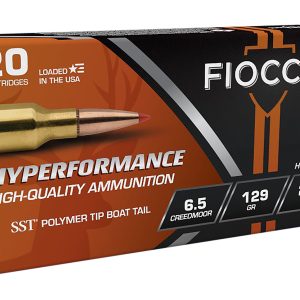 Fiocchi 65CMHSA Hyperformance 6.5Creedmoor 129gr Super Shock Tip 20 Per Box/10 Case