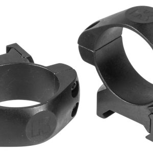 Konus 7404 Steel Rings  Matte Black 30mm Medium 0 MOA