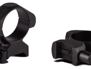Konus 7406 Steel Rings Matte Black 1" Quick Release High 0 MOA