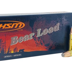HSM 458SOCOM1N Bear Load 458 SOCOM 350 gr Jacketed Flat Point 20 Per Box/ 25 Case