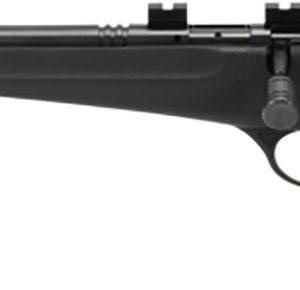 Savage Arms 13841 Rascal FLV-SR Youth 22 LR 1rd 16.12" Matte Blued Heavy Barrel, Matte Blued Carbon Steel Receiver, Black Synthetic Stock, Left Hand