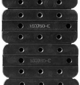 MDT INTERIOR FOREND WEIGHTS - 4 PACK .52 LBS EACH BLACK