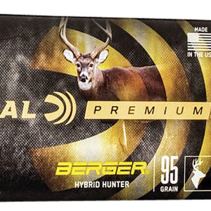 Federal P243BCH1 Premium 243Win 95gr Berger Hybrid Hunter 20 Per Box/10 Case