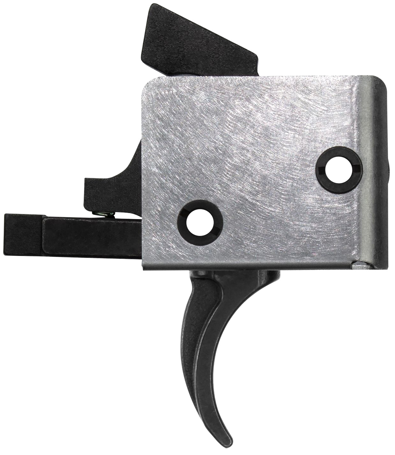 CMC Triggers 95503 Drop-In PCC Black/Silver Flat Trigger Single-Stage 3-3.50 lbs Draw Weight