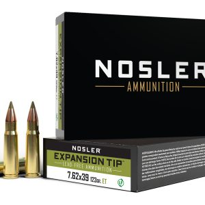 Nosler 40040 E-Tip 7.62x39mm 123gr E Tip Boat Tail 20 Per Box/10 Case