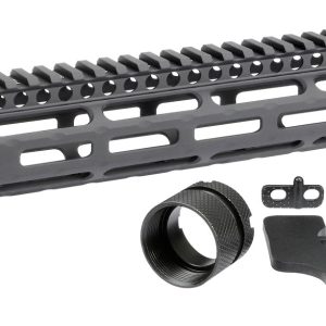 MIDWEST INDUSTRIES INC MISLH14 Slimline AR-15 6061 Aluminum Black Hard Coat Anodized 14"