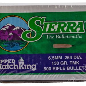 Sierra 7430C Tipped MatchKing  264Cal 130gr Tipped MatchKing 500/Box