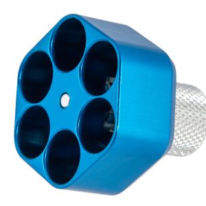 Pachmayr 02655 Competition Speedloader Made of Aluminum with Blue Finish for S&W N Frame Holds up to 6rds