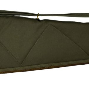 Boyt Harness OGC98PL09 Alaskan Rifle Case 48" Waxed OD Green Canvas w/ Brass Hardware & Quilted Flannel Lining for Scoped Rifles