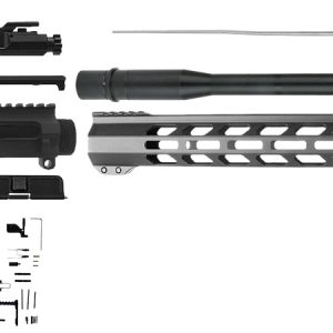 TacFire SSRK308LPK20BN AR Build Kit Sports South Exclusive 308 Win AR-10 Black Nitride 5/8"x24