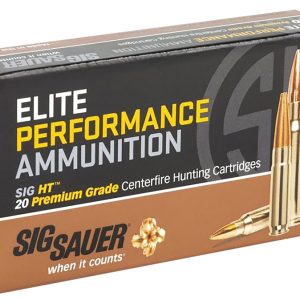 Sig Sauer E270H120 Elite Copper Hunting 270Win 130gr Copper Solid 20 Per Box/10 Case