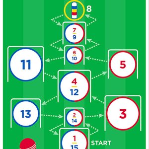 Action Target GSCROQUET100 Entertainment Croquet Paper Hanging 23" x 35" Multi-Color 100 Per Box