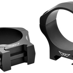 Warne 7250M Scope Rings Mountain Tech Matte Black 40mm Low 0 MOA