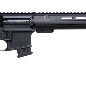 Alexander Arms RST17 Standard 17 HMR 10+1 18" Fluted Barrel, Black Hard Coat Anodized Metal Finish, EFX Black Stock, Optics Ready