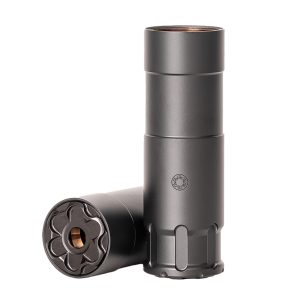 RUGGED SUPPRESSOR OCU22 Oculus22 22 LR 1.06" Black Cerakote 17-4 Stainless Steel 1/2"-28 tpi