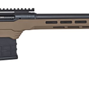 Savage Arms 57566 110 Precision 338 Lapua Mag 5+1 24", Matte Black Rec/Barrel, Flat Dark Earth Cerakote MDT LSS XL Chassis, Polymer Grip