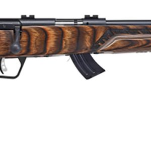 Savage Arms 26737 Mark II Minimalist Full Size 22 LR 10+1 18" Matte Black Steel Threaded Barrel, Matte Black Carbon Steel Drilled & Tapped Receiver, Boyd's Minimalist Natural Brown Laminate Stock