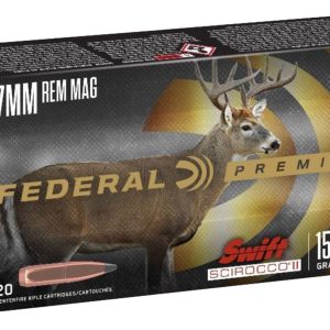 Federal P7RSS1 Premium  7mmRemMag 150gr Swift Scirocco II 20 Per Box/10 Case