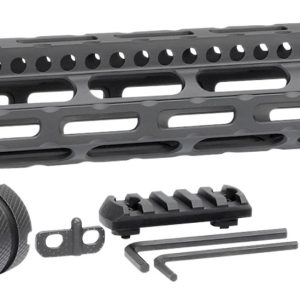 Midwest Industries MICRLW12625 Combat Lightweight AR-15 Black Hardcoat Anodized Aluminum/Polymer 12.625" Picatinny/M-LOK