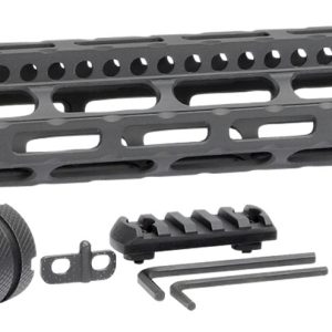 Midwest Industries MICRLW14 Combat Lightweight AR-15 Black Hardcoat Anodized Aluminum/Polymer 14" Picatinny/M-LOK