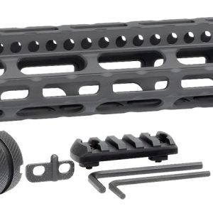 Midwest Industries MICRLW15 Combat Lightweight AR-15 Black Hardcoat Anodized Aluminum/Polymer 15" Picatinny/M-LOK