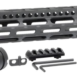 Midwest Industries MIULW12625 Ultralight AR-15 Black Hardcoat Anodized Aluminum/Polymer 12.625" Picatinny/M-LOK