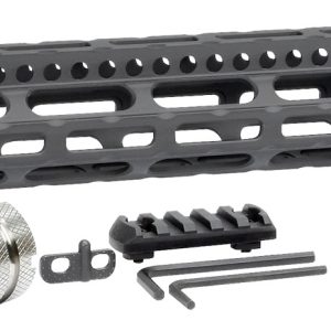 Midwest Industries MIULW15 Ultralight AR-15 Black Hardcoat Anodized Aluminum/Polymer 15" Picatinny/M-LOK