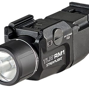 Streamlight 69441 TLR-1 RM Black Anodized Aluminum, 500 Lumens, White 210 Meters Beam, Picatinny Rail Mount