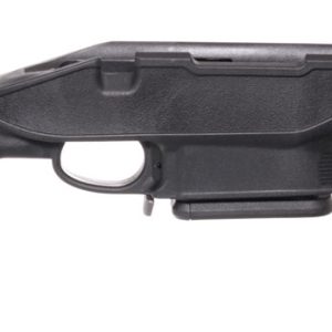 Archangel AA1500SA Precision Stock Black Synthetic Fixed with Adjustable Cheek Riser for Weatherby Vanguard; Howa 1500 Short Action Includes Mag