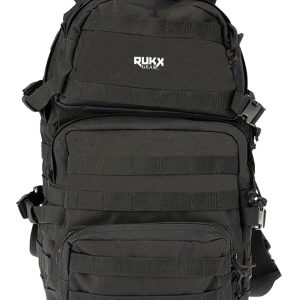 Rukx Gear ATICT3DB Tactical 3 Day Black 600D Polyester
